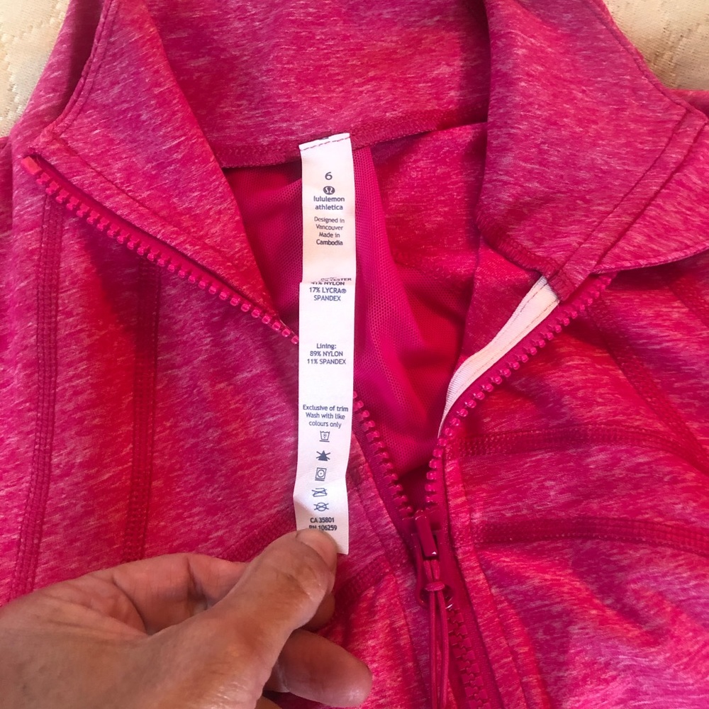 COPY - Lulu lemon zip up jacket